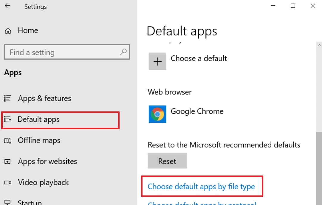 windows 10 default apps